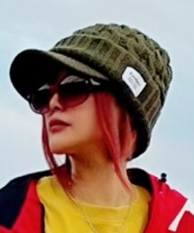 Avail | 裏ボア ニットキャスケット 濃黄緑 635-1357(ニットキャップ/ビーニー)