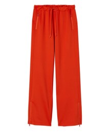 H&M | ジップヘムスポーツパンツ オレンジレッド(パンツ)