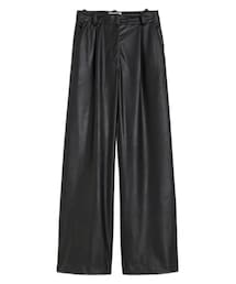 H&M | コーティングワイドパンツ(その他パンツ)