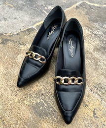 Avail | チェーンポインテチャンキーパンプス 532-0594(パンプス)