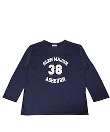Lunacion | しまむら セットアップ フットボールT 中紺 523-4538(Tシャツ/カットソー)