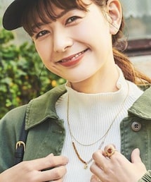 スザンヌ | しまむら ビーズコインネックレス 329-1821(ネックレス)