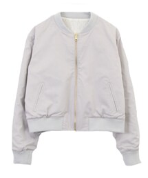 SUREVE | アベイル 中綿ツイルブルゾン グレージュ 淡茶 430-0257(ブルゾン)