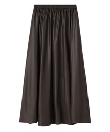 GALAXY | PUレザーウエストゴムフレアースカート(スカート)