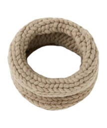 RODEO CROWNS WIDE BOWL | RODEO CROWNS WIDE BOWL ビッグケーブルスヌード ベージュ(ネックウォーマー/スヌード)