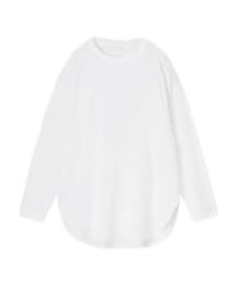 GU | ラウンドヘムロングスリーブT(長袖)(Tシャツ/カットソー)