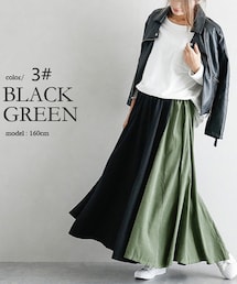 GALAXY | スエード調フレアースカート(スカート)