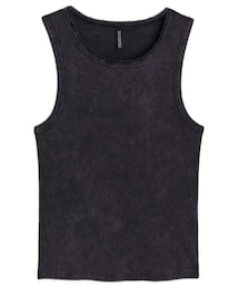 H&M DIVIDED | ウォッシュドルックタンクトップ(タンクトップ)
