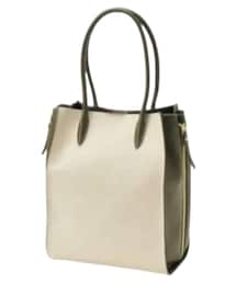 HK WORKS LONDON | しまむら 2WAY キャンバス合皮コンビA4トート(トートバッグ)