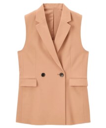 GU | テーラードダブルベスト(スーツベスト)