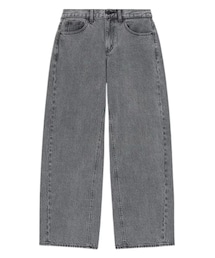 GU | ローライズバギージーンズ+EC(丈長め83.0cm)(デニムパンツ)