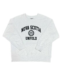 SEEROOTS | しまむら ロゴプルオーバー 薄灰(スウェット)