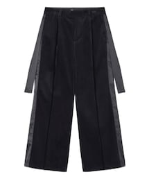 GU UNDER COVER | サテンリボンコーデュロイワイドパンツ UNDERCOVER(パンツ)