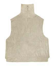 HK WORKS LONDON | しまむら ハーフジップベスト(ベスト)