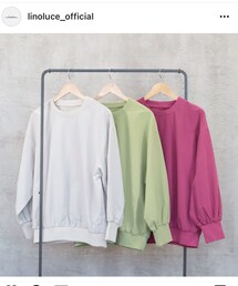 Linoluce | しまむら エステルビンテージ ピンク(トップス)