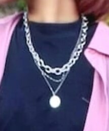 SUREVE | アベイル 3連コインネックレス 中銀 620-9000(ネックレス)