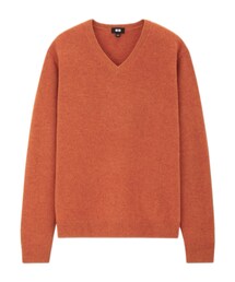 UNIQLO | プレミアムラムVネックセーター（長袖）(ニット/セーター)