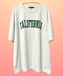 AQUA HISTORY | しまむら カレッジロゴビッグT 濃白 521-8848(Tシャツ/カットソー)