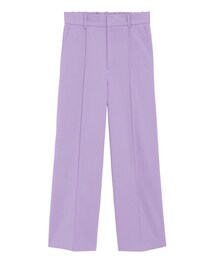 GU | 裏起毛カラーストレートパンツ(パンツ)