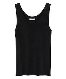 H&M | リブニットタンクトップ(タンクトップ)