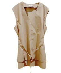 Linoluce | しまむら TC共ベルト付きベスト 中薄橙 527-4221(ベスト)