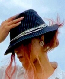 GALAXY | チェーン ストライプ中折れハット(ハット)