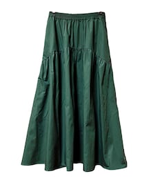 Denifits | アベイル カーブティアードスカート 濃緑 357-0167(スカート)