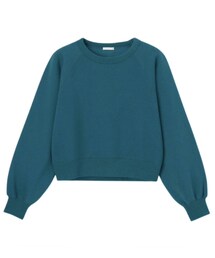 GU | クロップドスウェットプルオーバー(長袖)(スウェット)
