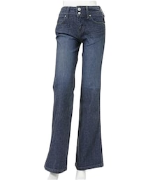 BRAPPERS | スレンダーフレア[LU417R1] 股上やや浅め 股下84cm(デニムパンツ)