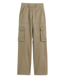 H&M | ストレートカーゴパンツ(カーゴパンツ)