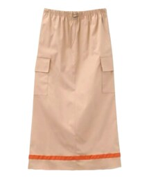 FLASH BLUE | しまむら TT＊ラインカーゴスカート 中薄橙 522-0602(スカート)