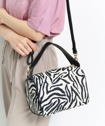 MUMU&Co. | アベイル ゼブラ2WAYバッグ 中黒 343-0124(バッグ)