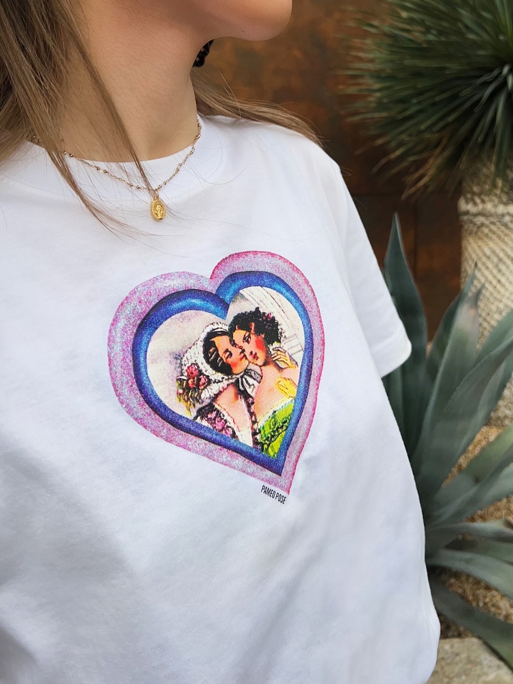 「PAMEO POSE、90'sスタイル、90’s、夏コーデ、フレアパンツ、レオパードバッグ、つばひろハット、ラメ、大人ガーリー」｜「PAMEO POSEのNoble Hat（ハット、ブラック系）」を使った、PAMEO POSEさん（レディース・164cm）の夏コーディネートの2枚目の写真