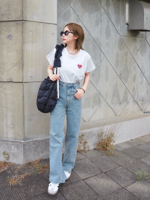 sumire様C6117 ロゴTシャツ×こなれパンツコーデ sumire様C6117 ロゴTシャツ×こなれパンツコーデ （カーゴパンツ