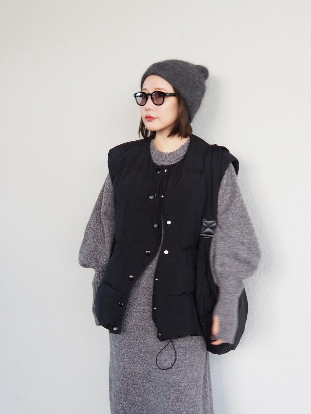 秋冬大活躍★ダブルボタンミニワンピース❤️お出かけコーデに必須 秋冬大活躍☆ダブルボタンミニワンピース❤️お出かけコーデに必須 冬