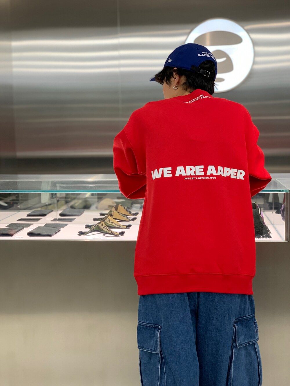 南出 涼太｜AAPE BY A BATHING APEのスウェットを使ったコーディネート 