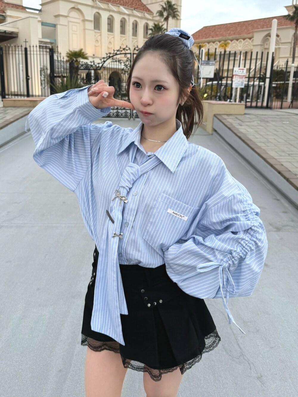 りなてぃ｜Amly City 3/6(金)18:00〜販売！✨のシャツ/ブラウスを使っ