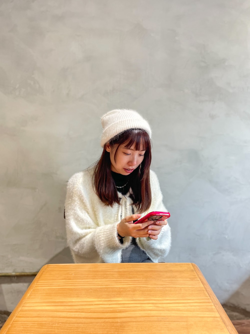 「Xmas」｜「RETRO GIRLのアイテム（ジャケット/アウター、ホワイト系）」を使った、Ruruさん（レディース・155cm）の冬コーディネートの2枚目の写真