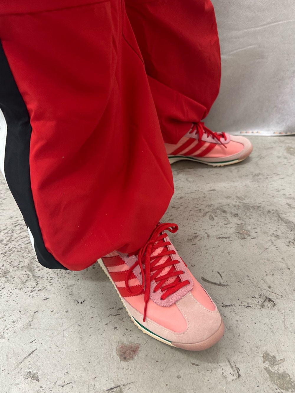 adidas RASANT カットライン トラックパンツ L Rasant カットライン トラックパンツ / アディダスオリジナルス