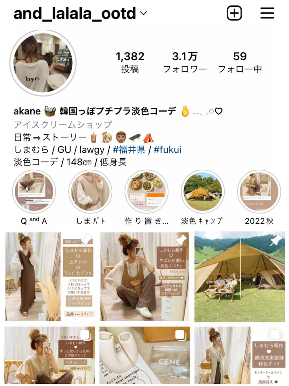 ブラウン系のハンドバッグ、ベージュ系のシャツ/ブラウス、ブラウン系のワンピースを着用したレディースの秋コーディネートの5枚目の写真