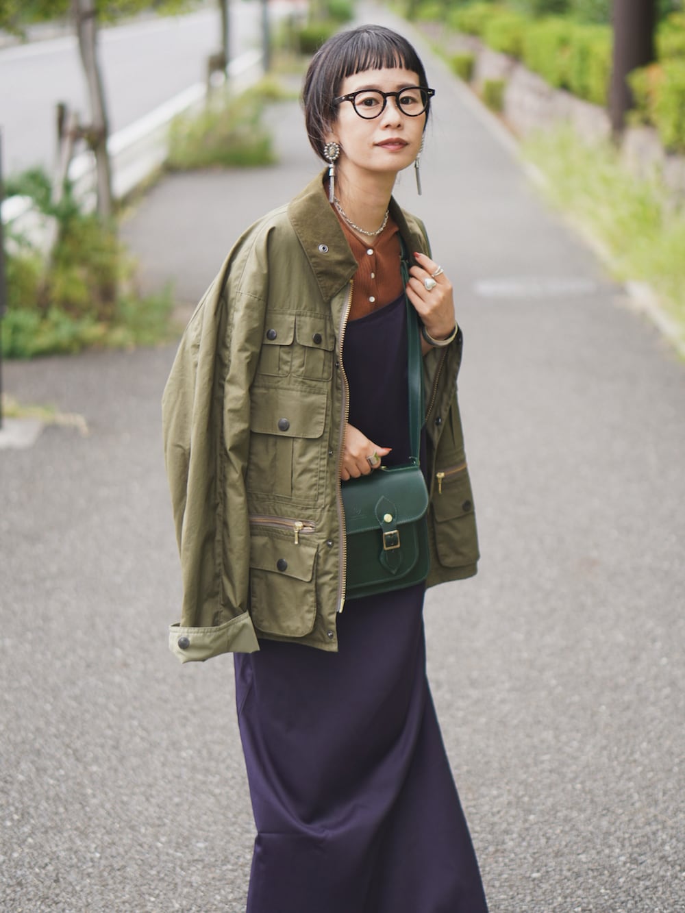 yuki｜Barbourのブルゾンを使ったコーディネート - WEAR