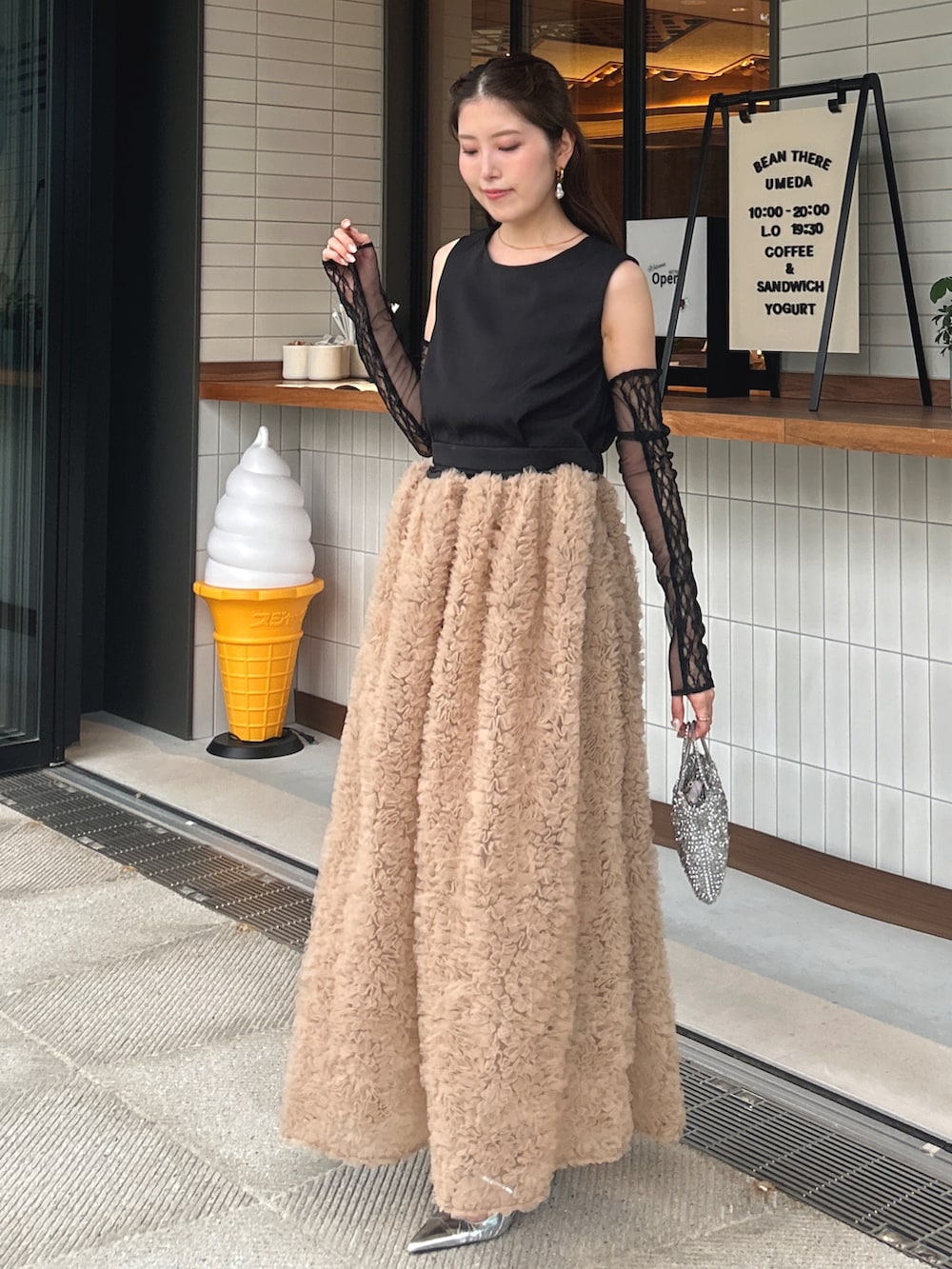 モコモコセットアップドレス / mocomoco set up dressを使った人気