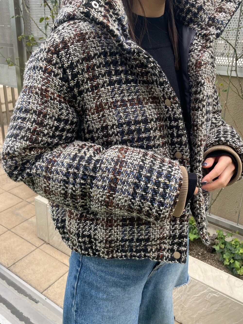 その他のダウンジャケット/コートを着用したレディースの冬コーディネートの7枚目の写真