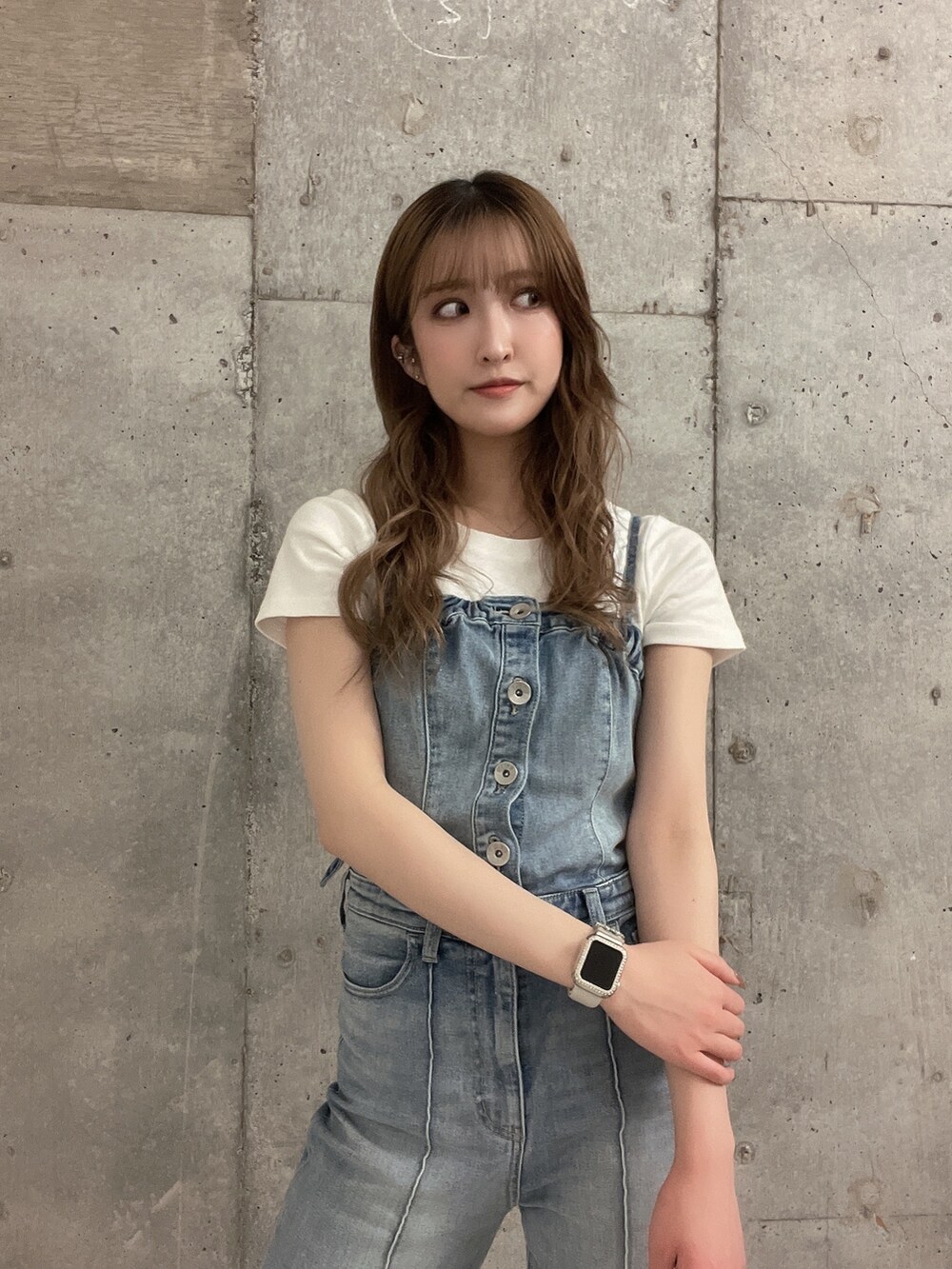 mai(GYDA)｜GYDAのサロペット/オーバーオールを使ったコーディネート