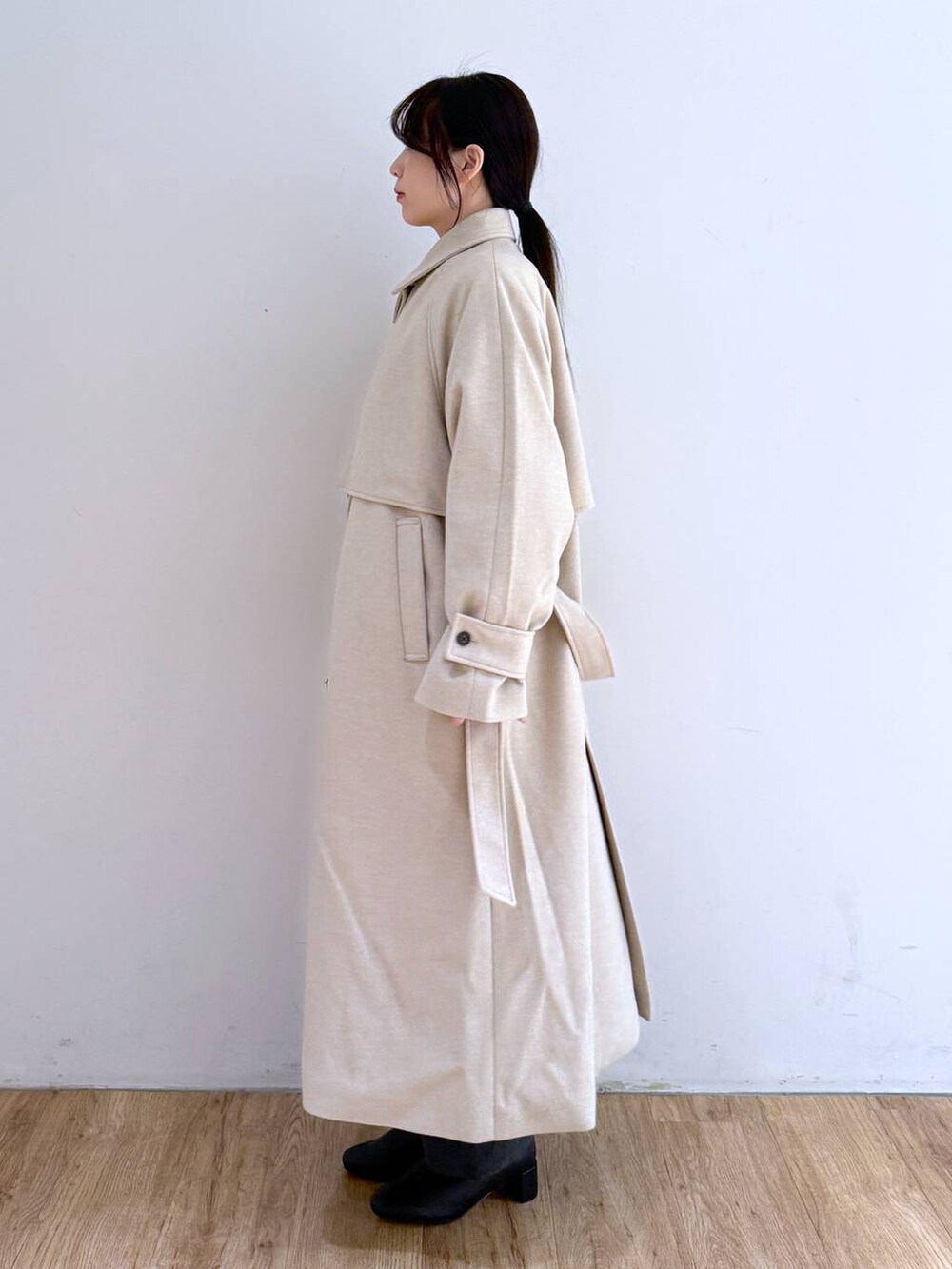 yui(LOWRYS FARM エスパル仙台)|LOWRYS FARMのステンカラーコートを使ったコーディネート - WEAR