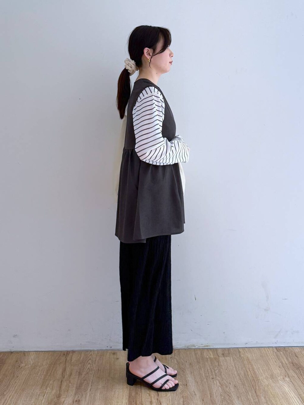 yui(LOWRYS FARM エスパル仙台)|LOWRYS FARMのベストを使ったコーディネート - WEAR