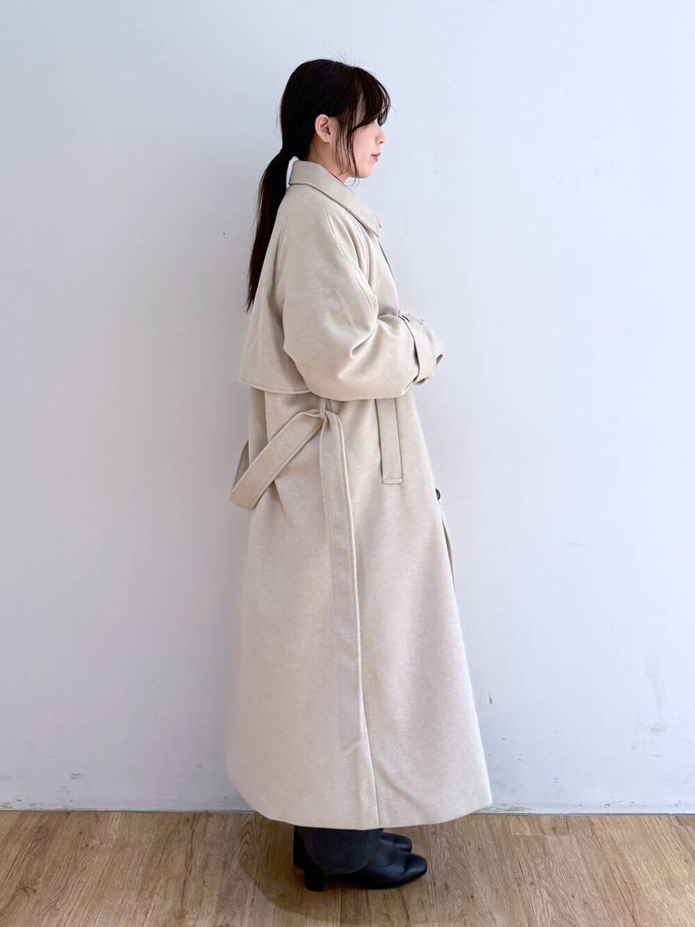 yui(LOWRYS FARM エスパル仙台)|LOWRYS FARMのステンカラーコートを使ったコーディネート - WEAR