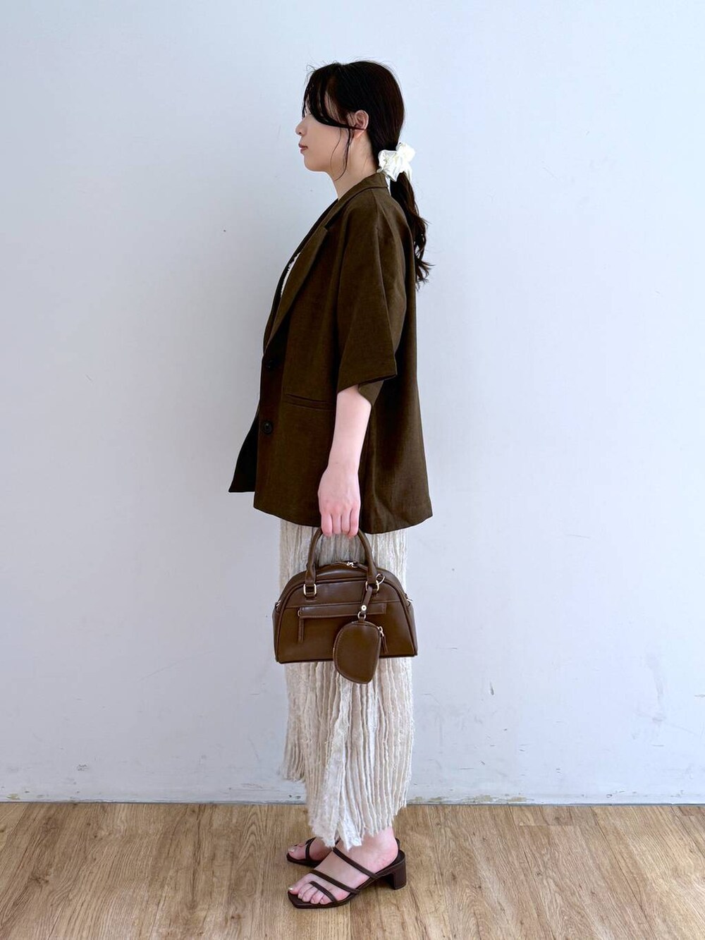 yui(LOWRYS FARM エスパル仙台)|LOWRYS FARMのテーラードジャケットを使ったコーディネート - WEAR