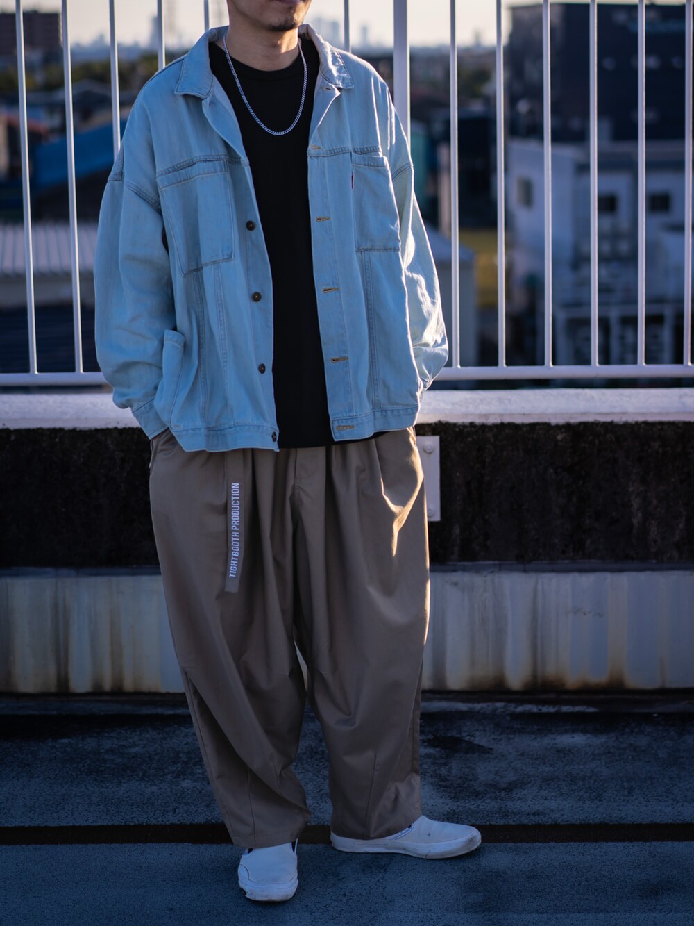 tightboothデニムハット TIGHTBOOTH PRODUCTION ,タイトブース プロダクション,DENIM BUCKET HAT