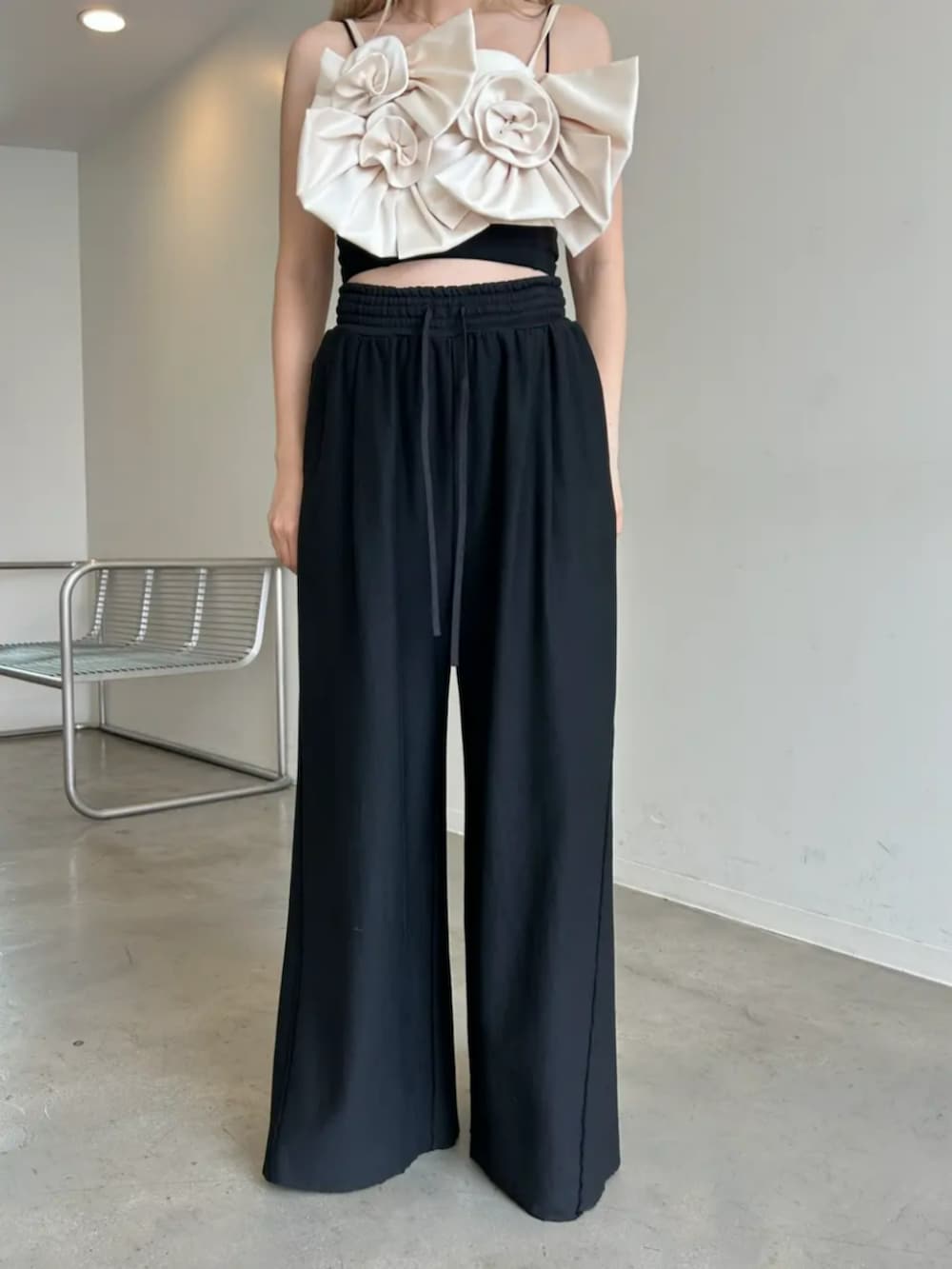 Rose Ribbon Motif Bustier/ローズリボンモチーフビスチェ